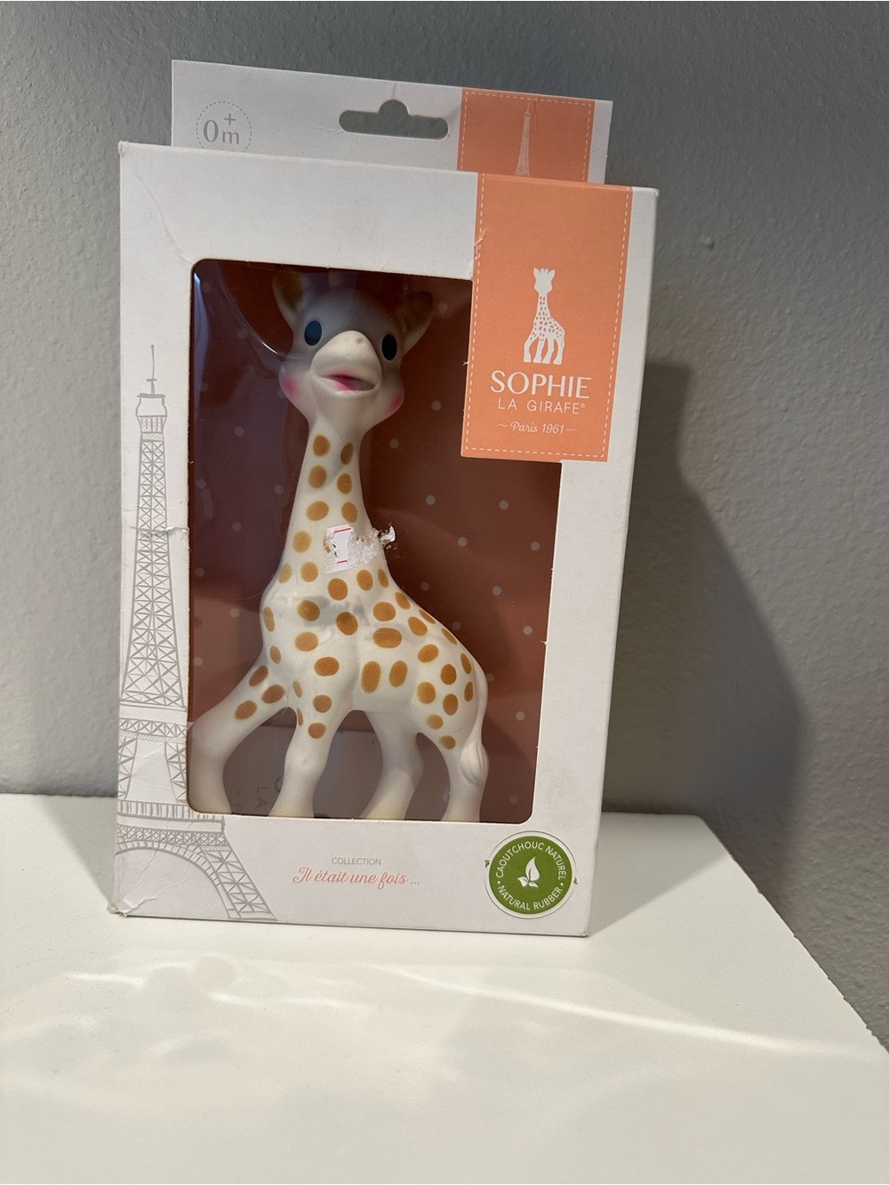 Sophie La Girafe Natural Rubber Baby Teether Sensory Toy